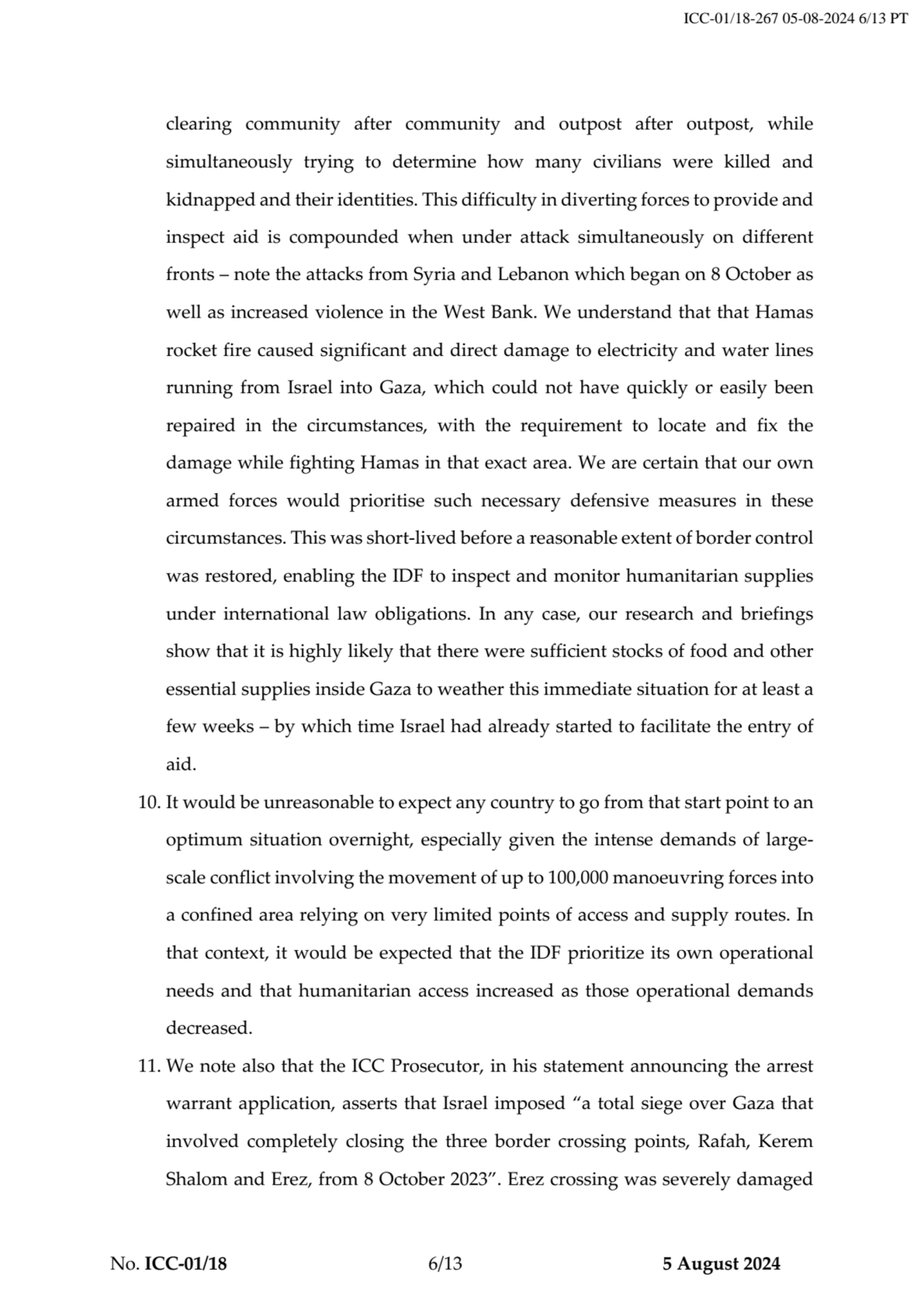 No. ICC-01/18 6/13 5 August 2024
clearing community after community and outpost after outpost, whi…