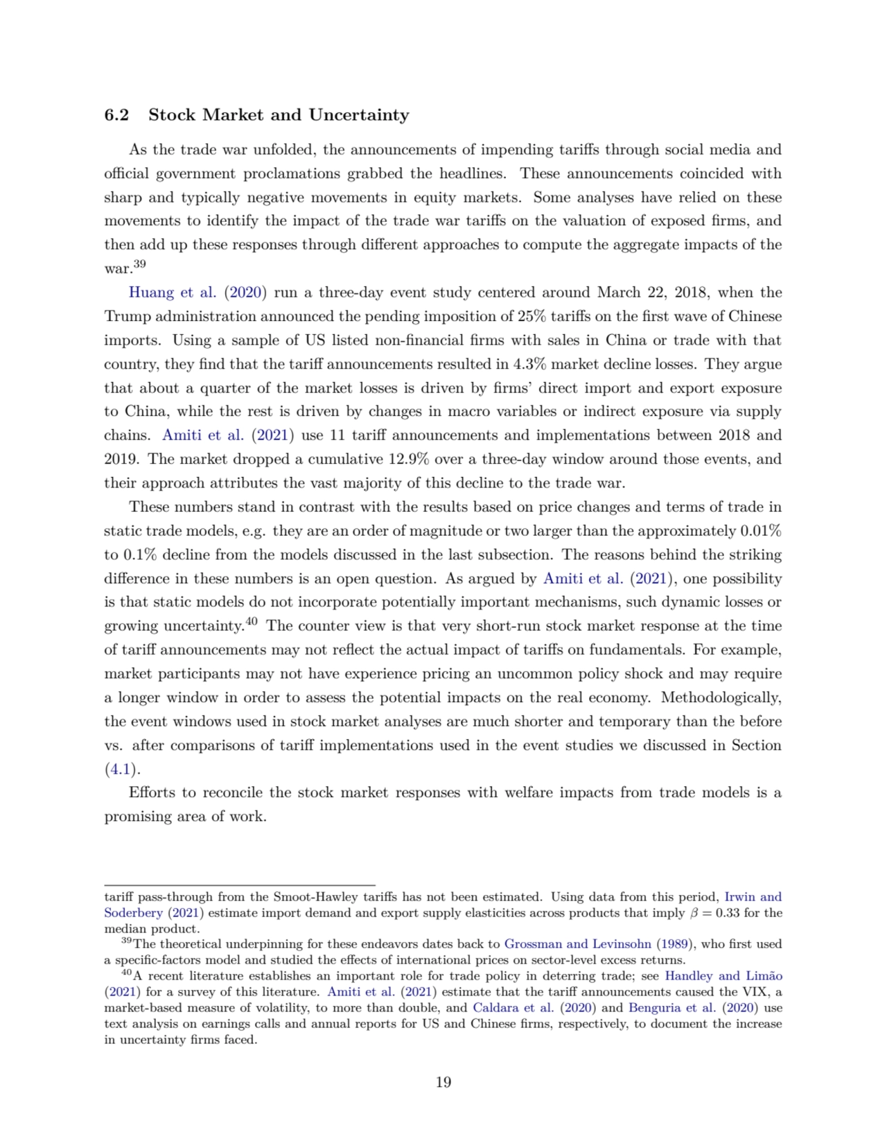 6.2 Stock Market and Uncertainty
As the trade war unfolded, the announcements of impending tariffs…