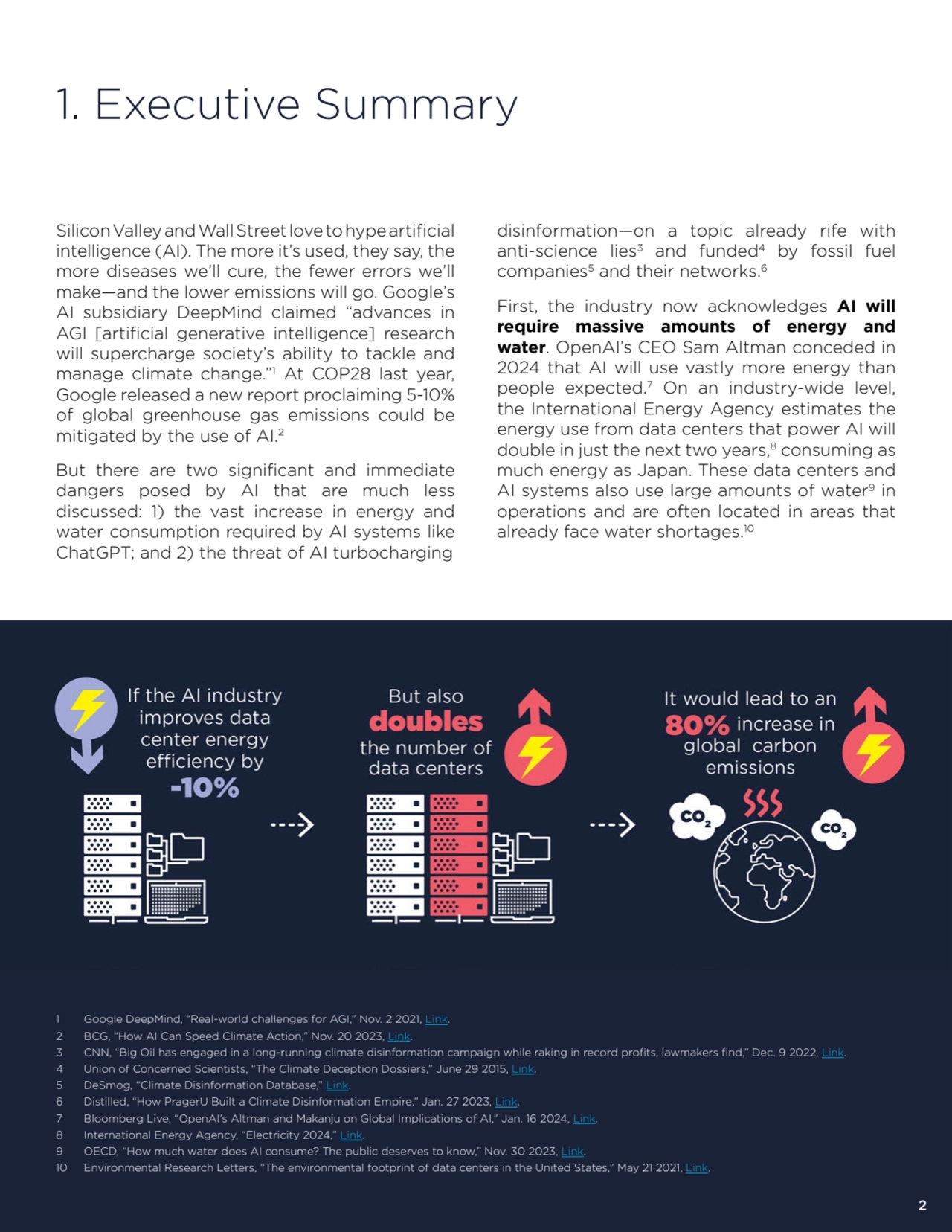 2
1. Executive Summary
Silicon Valley and Wall Street love to hype artificial 
intelligence (AI)…