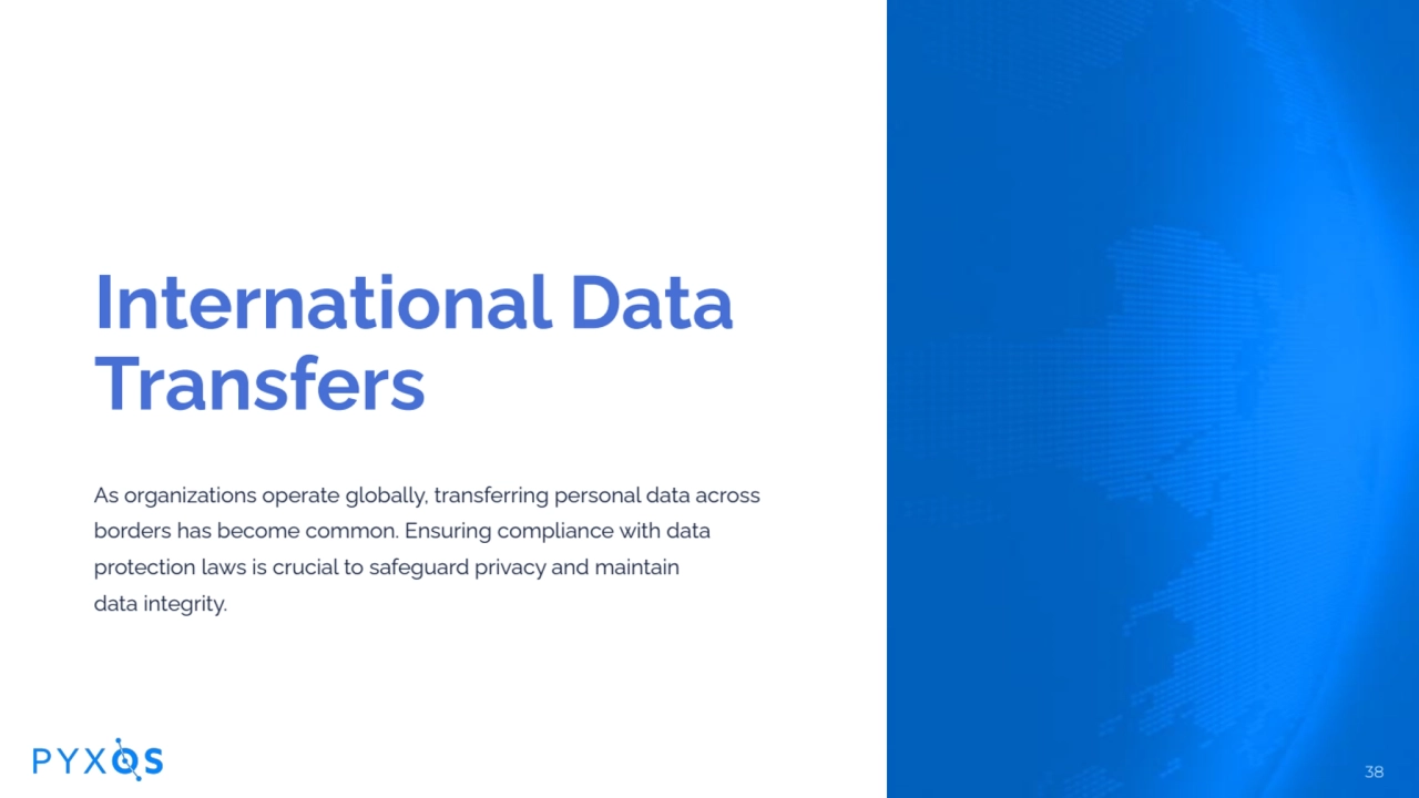 International Data
Transfers
As organizations operate globally, transferring personal data acros…