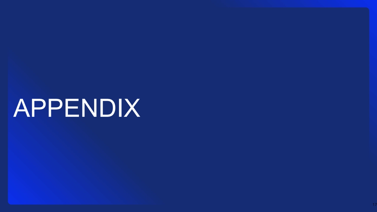 APPENDIX
17