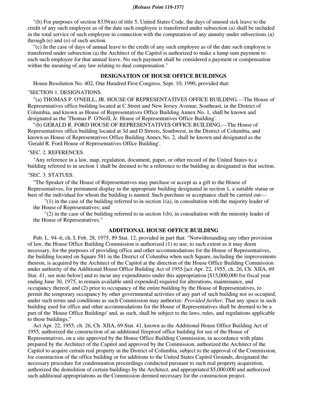 "(b) For purposes of section 8339(m) of title 5, United States Code, the days of unused sick leave …