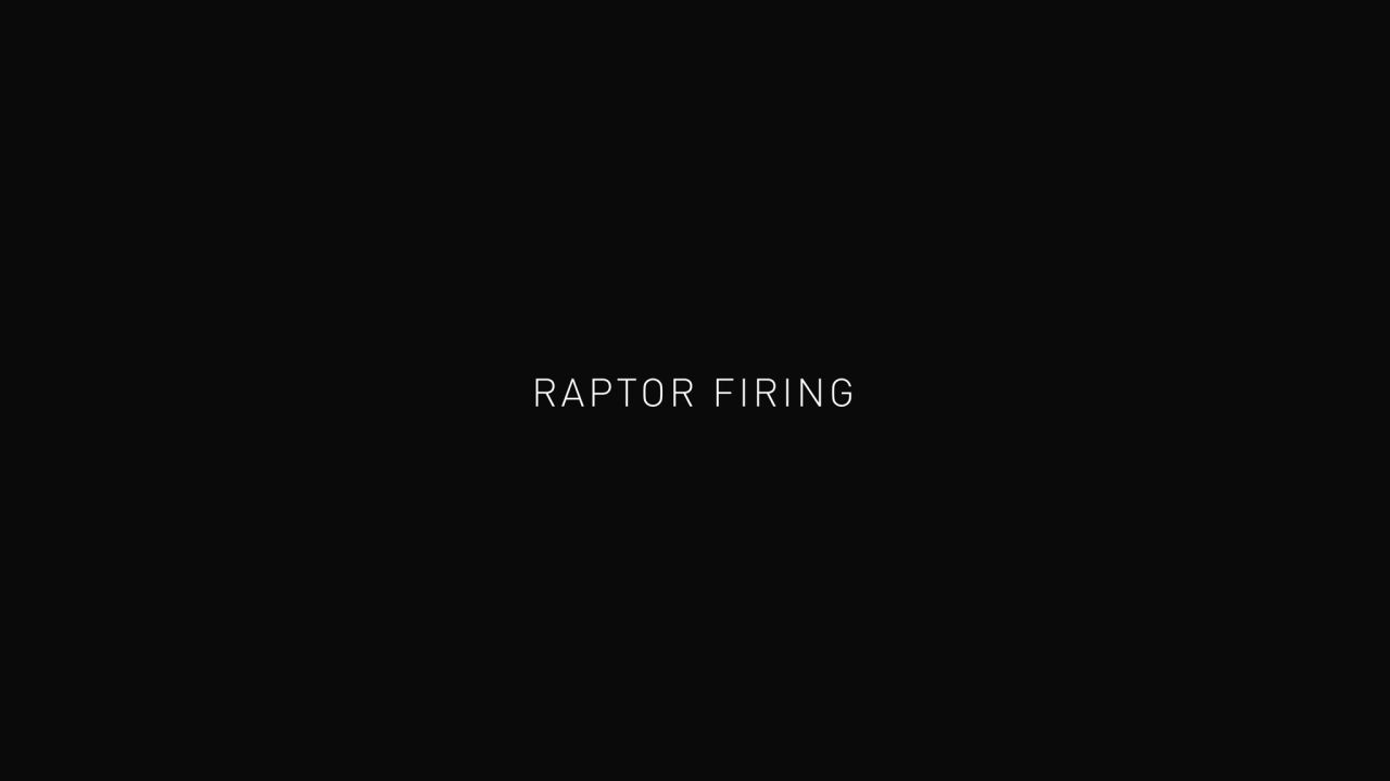 RAPTOR FIRING