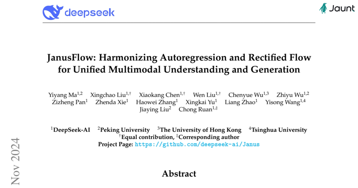 JanusFlow: Harmonizing Autoregression and Rectified Flow