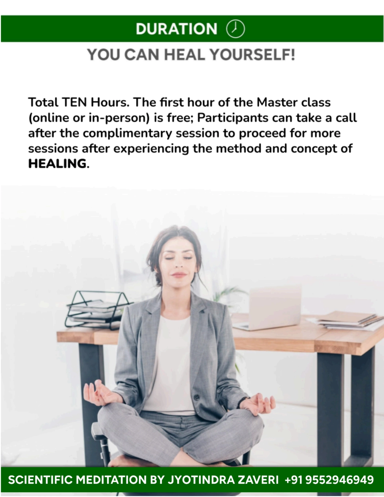 Healthcare Professionals! Let us collaborate. Scientific Meditation by Jyotindra Zaveri - Page 3