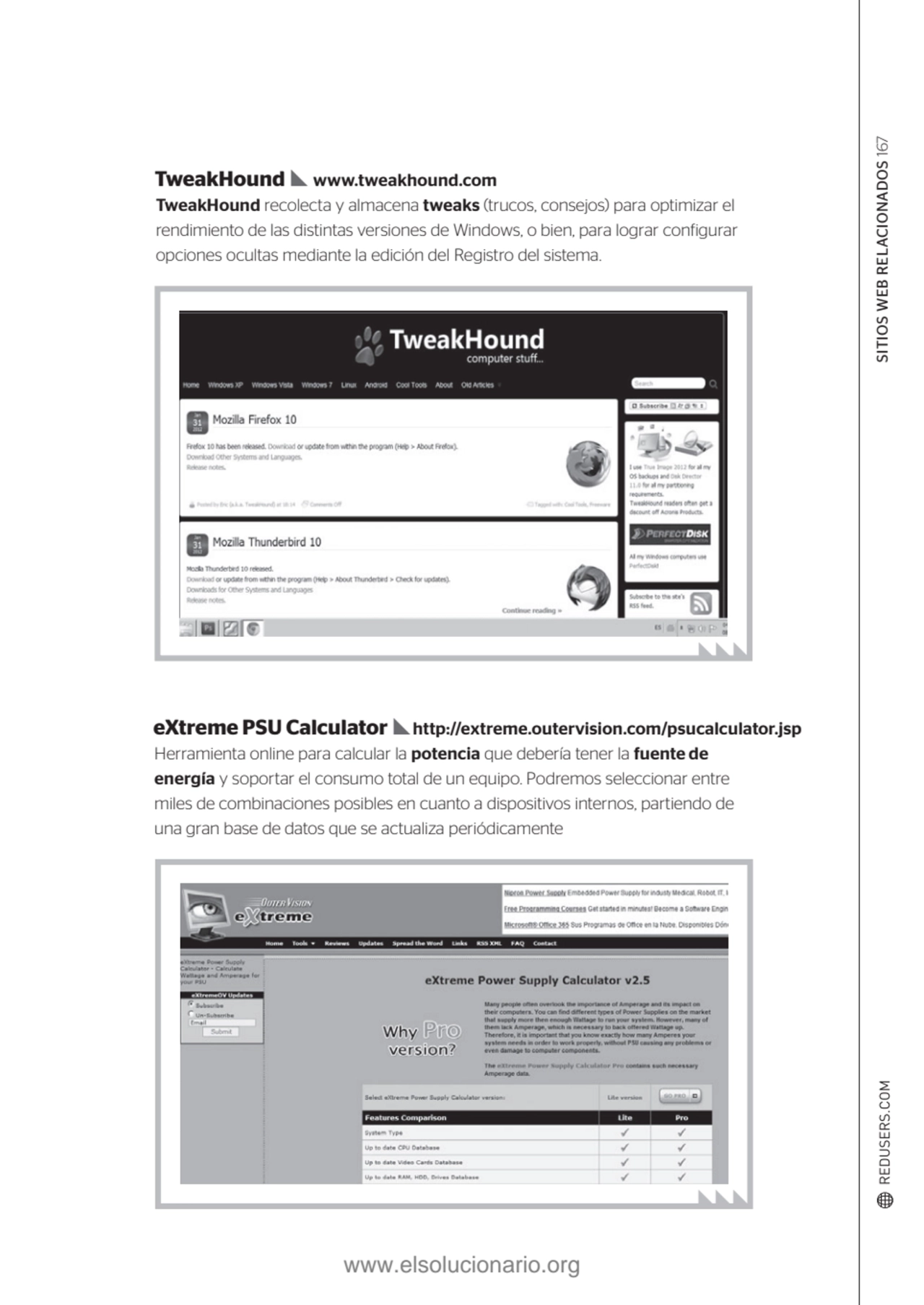 SITIOS WEB RELACIONADOS 167
Herramienta online para calcular la potencia que debería tener la fuen…