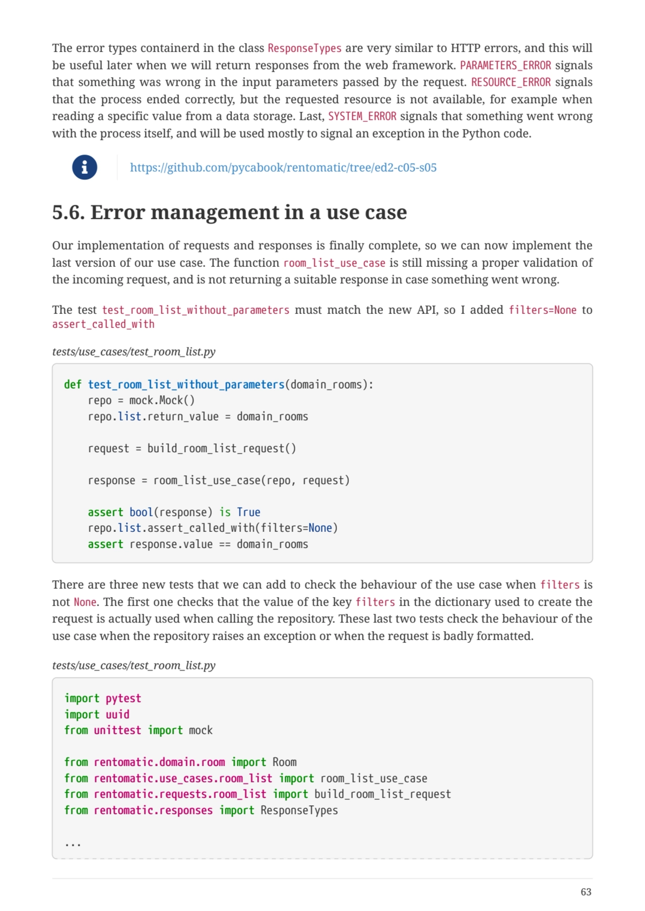 The error types containerd in the class ResponseTypes are very similar to HTTP errors, and this wil…