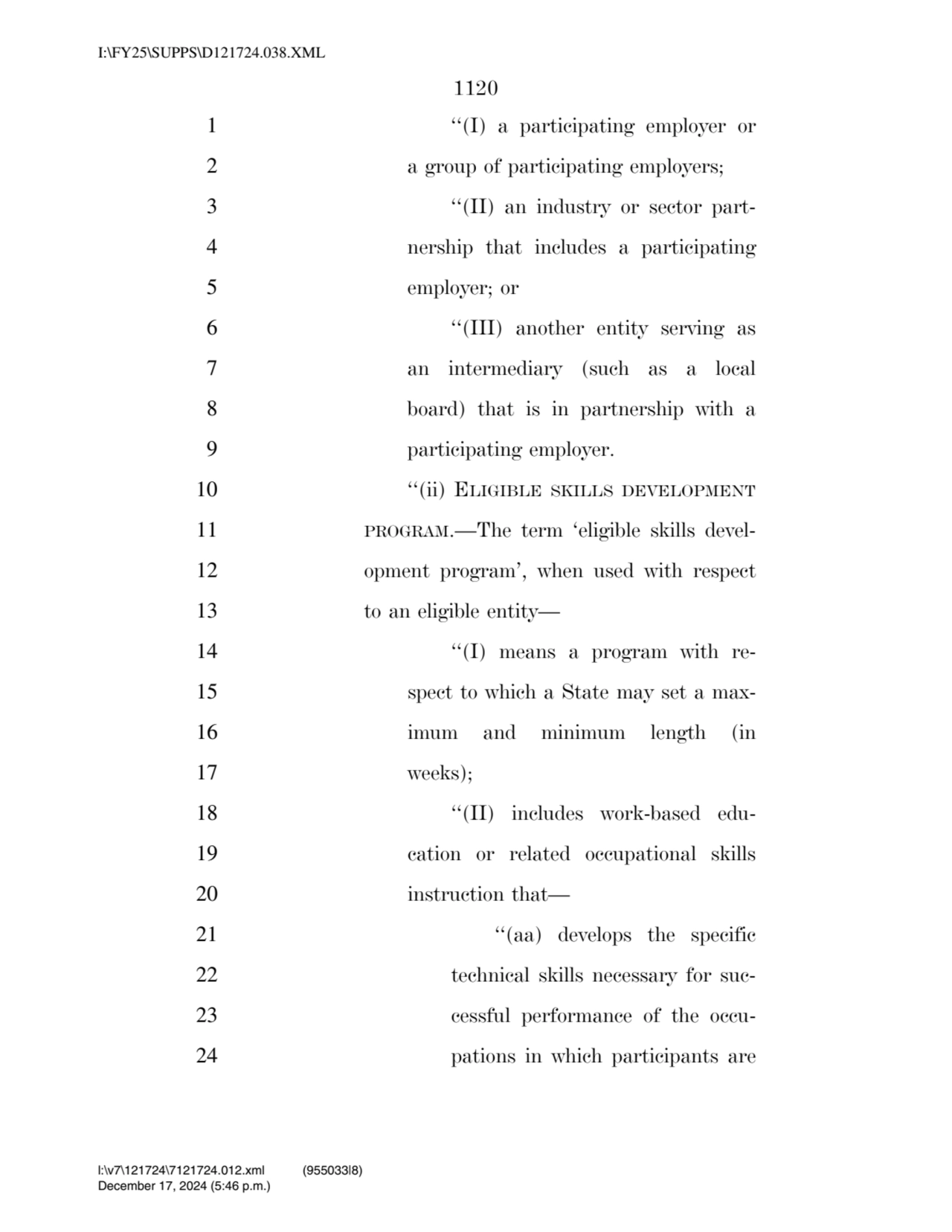 1120 
1 ‘‘(I) a participating employer or 
2 a group of participating employers; 
3 ‘‘(II) an in…