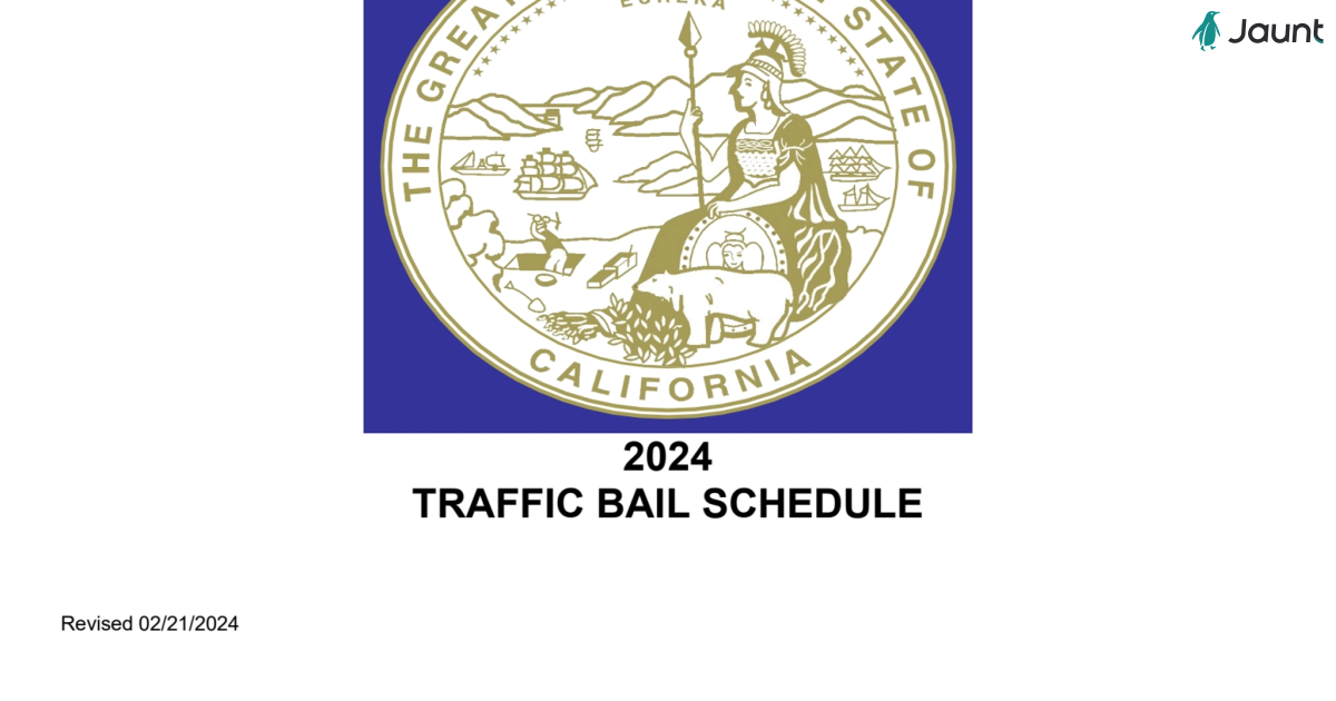 Traffic fines in California 