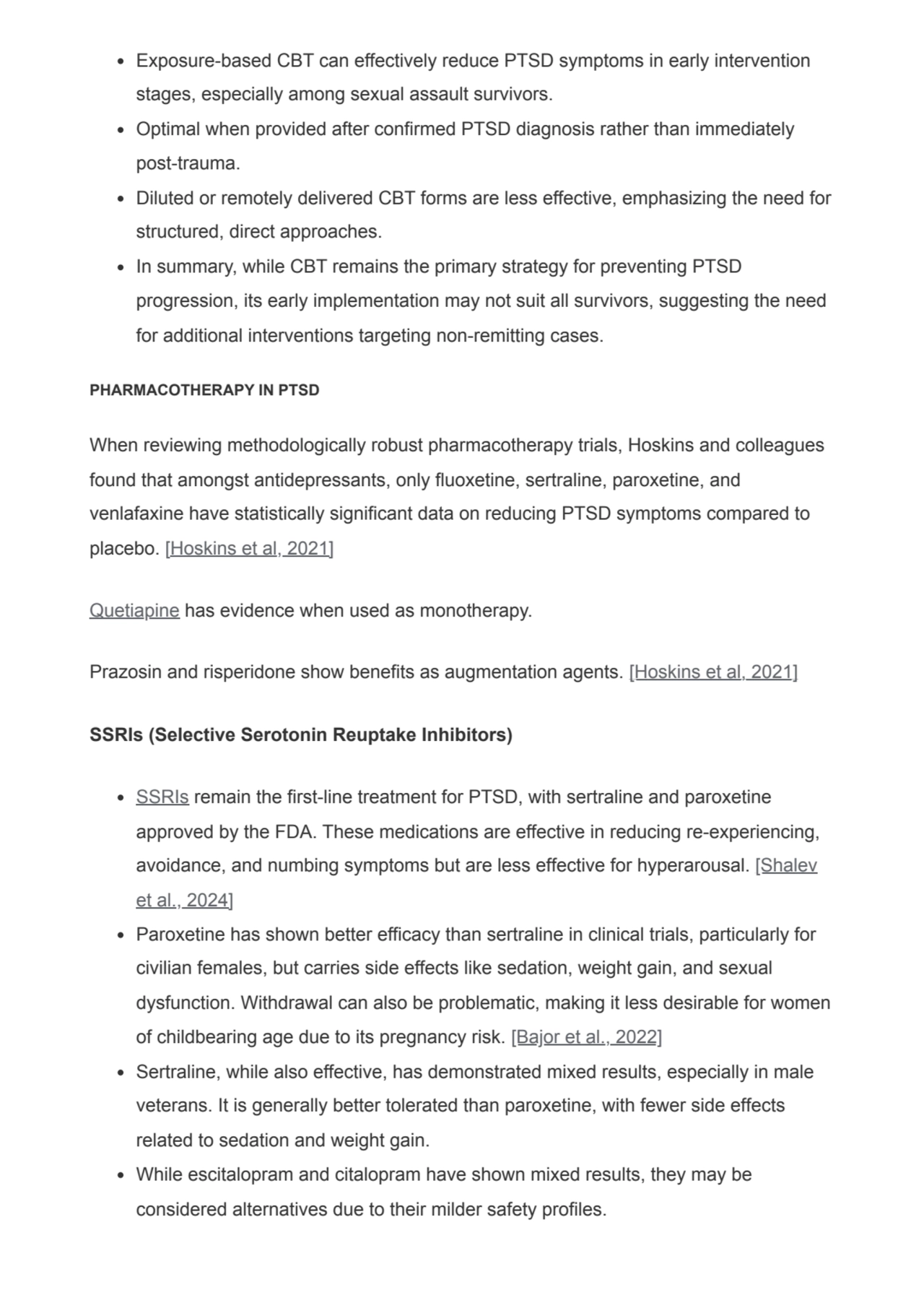 Exposure-based CBT can effectively reduce PTSD symptoms in early intervention
stages, especially a…