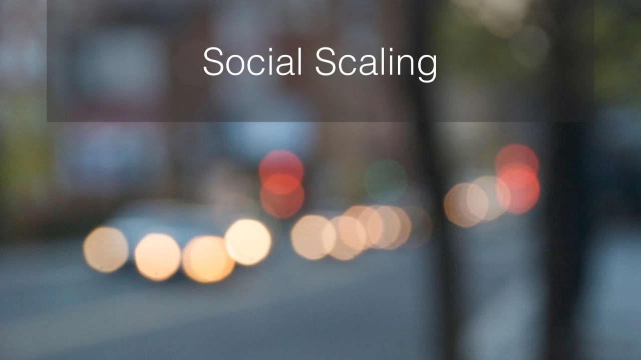 Social Scaling