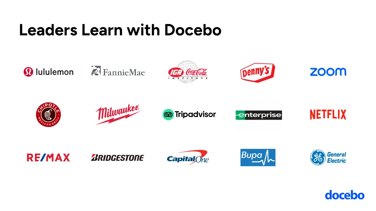 Leaders Learn with Docebo