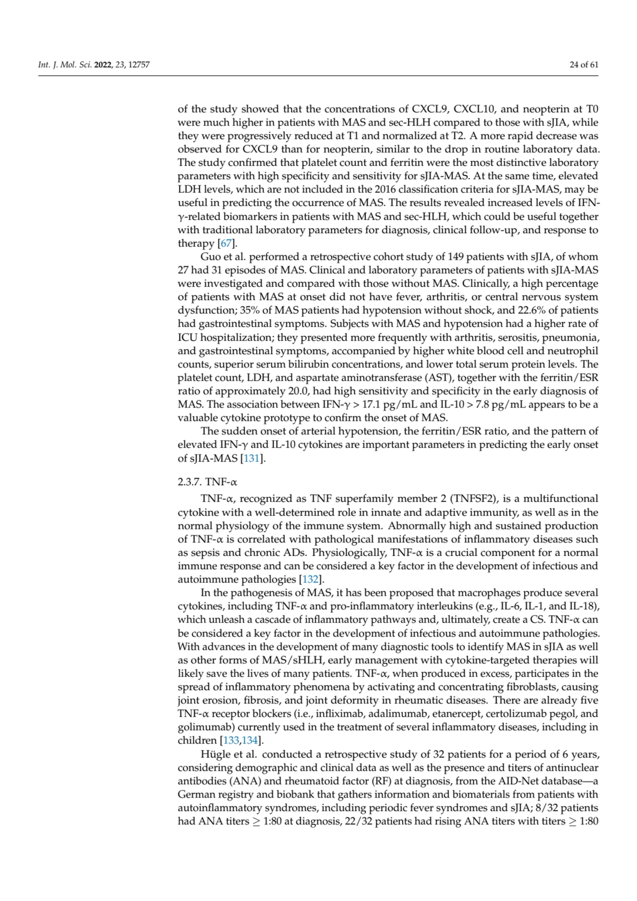 Int. J. Mol. Sci. 2022, 23, 12757 24 of 61
of the study showed that the concentrations of CXCL9, C…