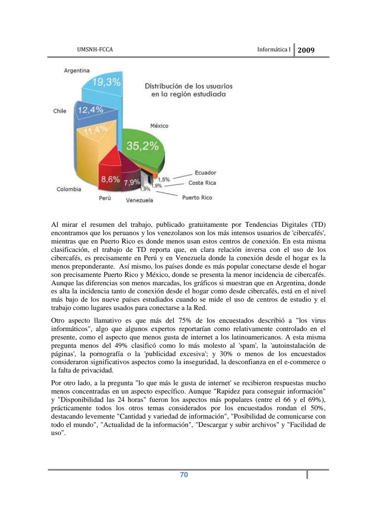 UMSNH-FCCA Informática I 2009
 70
Al mirar el resumen del trabajo, publicado gratuitamente por Te…