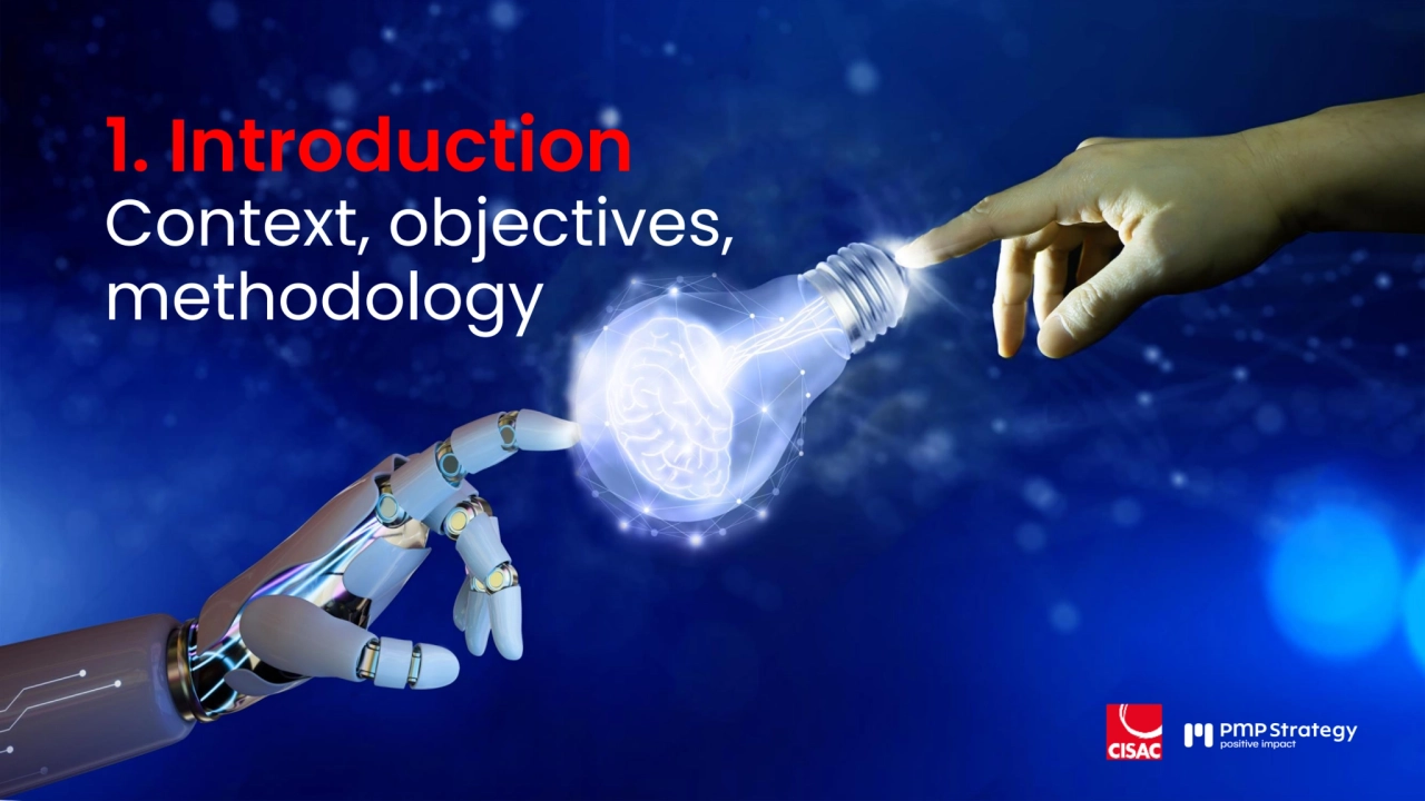 4
Study on the economic impact 
of Generative AI in the Music and 
Audiovisual industries 
1. Introduction 
Context, objectives, 
methodology
