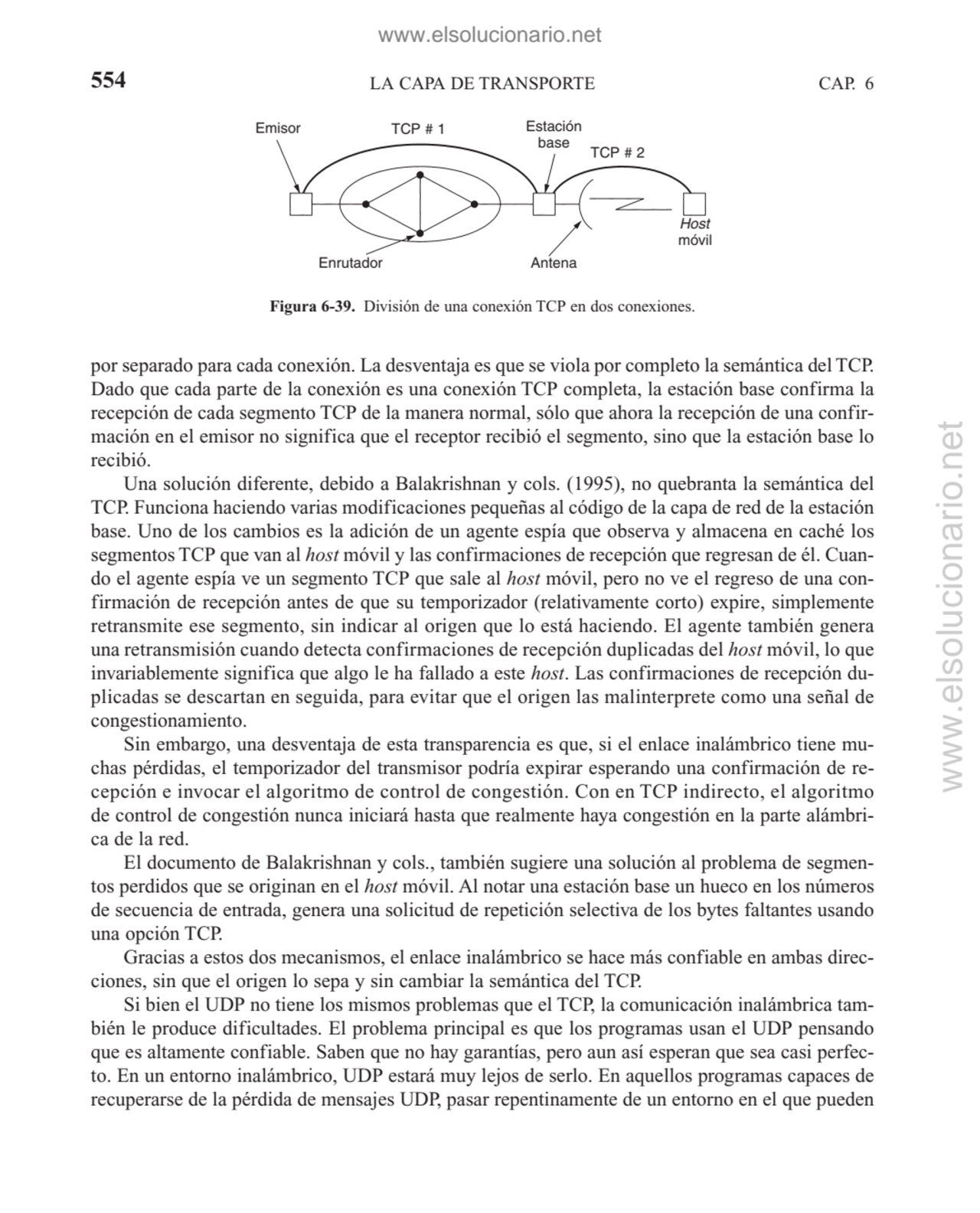 554 LA CAPA DE TRANSPORTE CAP. 6
Figura 6-39. División de una conexión TCP en dos conexiones.
por…