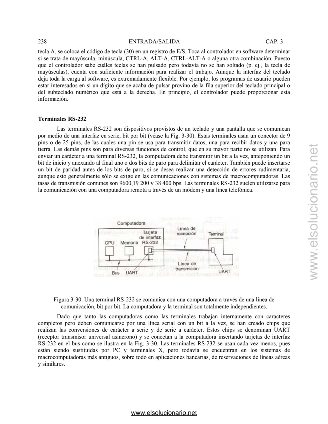 238 ENTRADA/SALIDA CAP. 3 
tecla A, se coloca el código de tecla (30) en un registro de E/S. Toca …