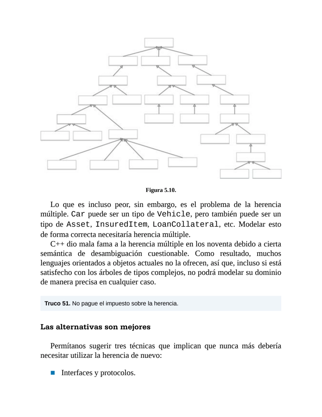 Figura 5.10.
Lo que es incluso peor, sin embargo, es el problema de la herencia
múltiple. Car pue…