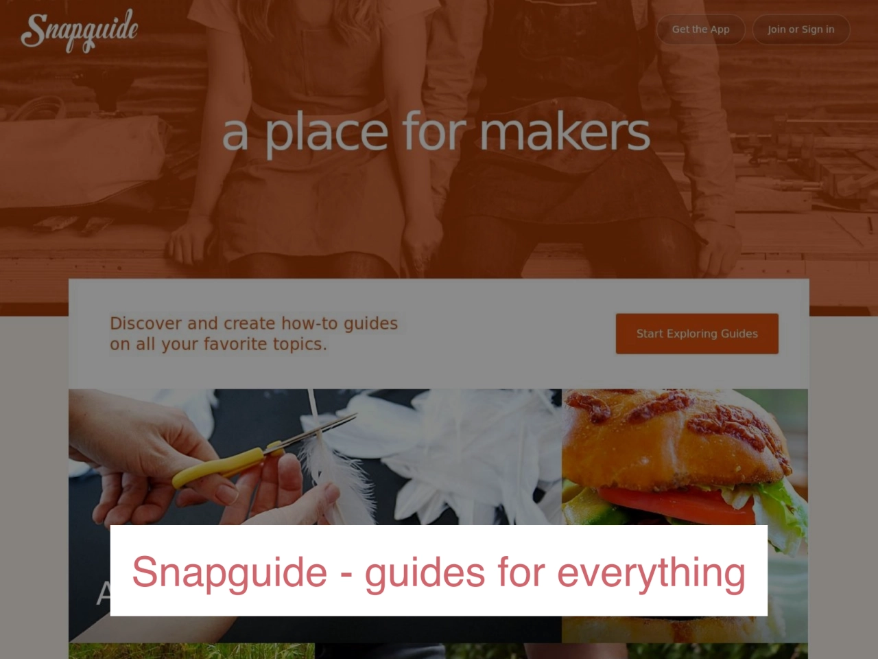 Snapguide - guides for everything