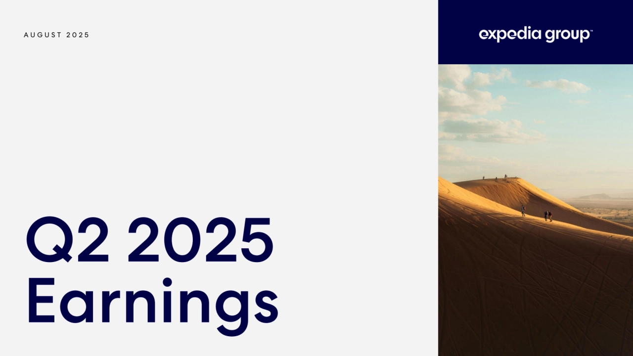 Q2 2025 
Earnings
A U G U S T 2 0 2 5