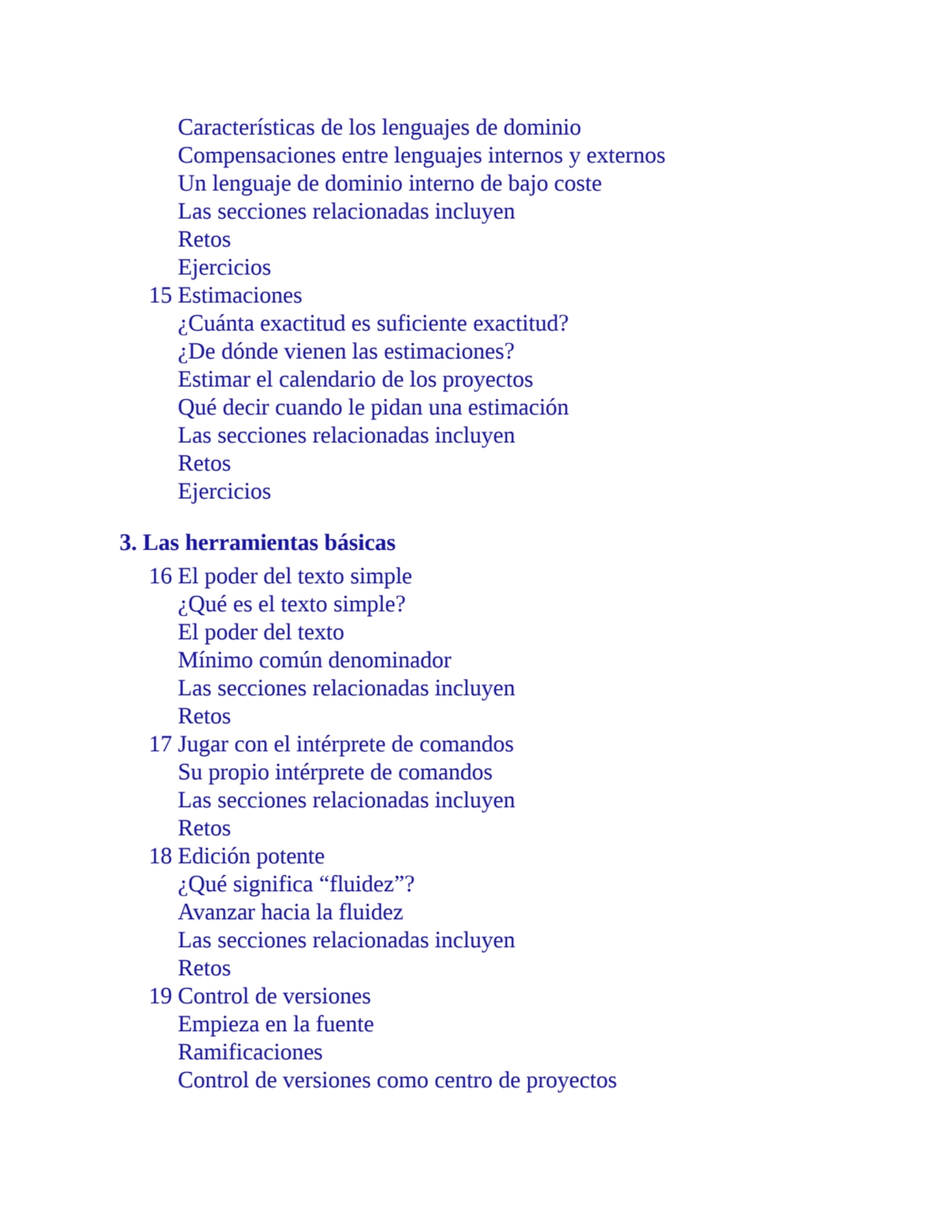 Características de los lenguajes de dominio
Compensaciones entre lenguajes internos y externos
Un…