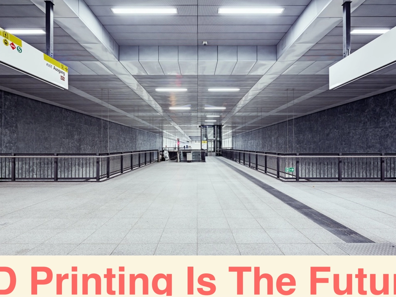 D Printing Is The Futur