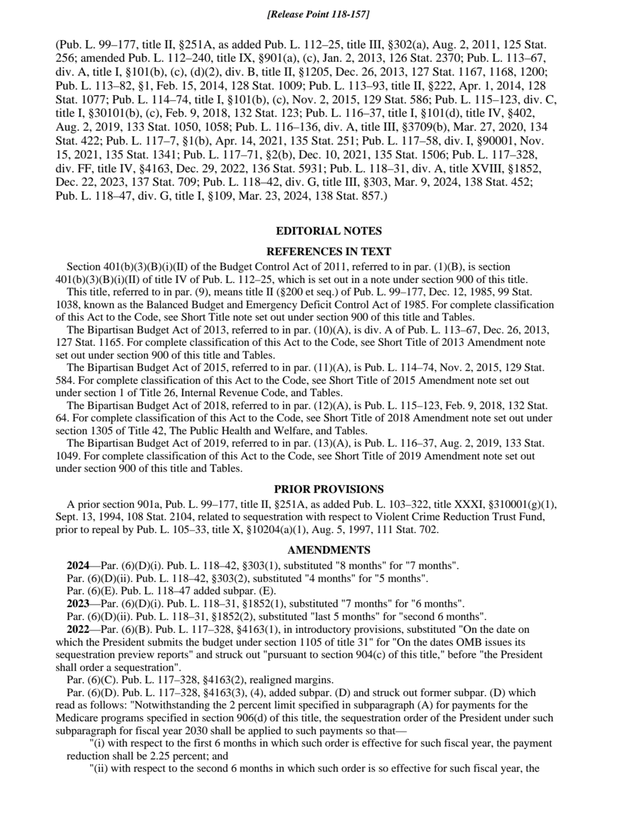 (Pub. L. 99–177, title II, §251A, as added Pub. L. 112–25, title III, §302(a), Aug. 2, 2011, 125 St…