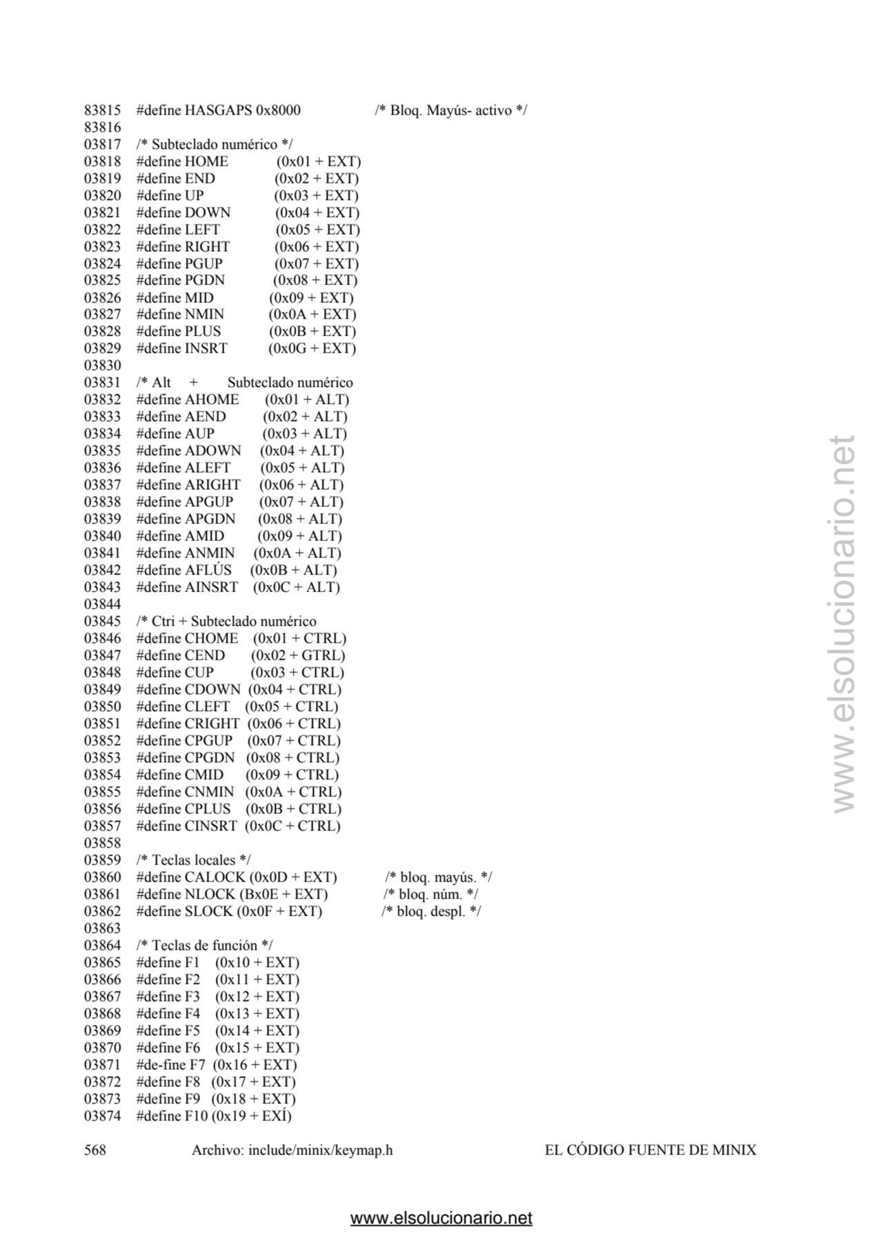 83815 #define HASGAPS 0x8000 /* Bloq. Mayús- activo */ 
83816 
03817 /* Subteclado numérico */ 
…