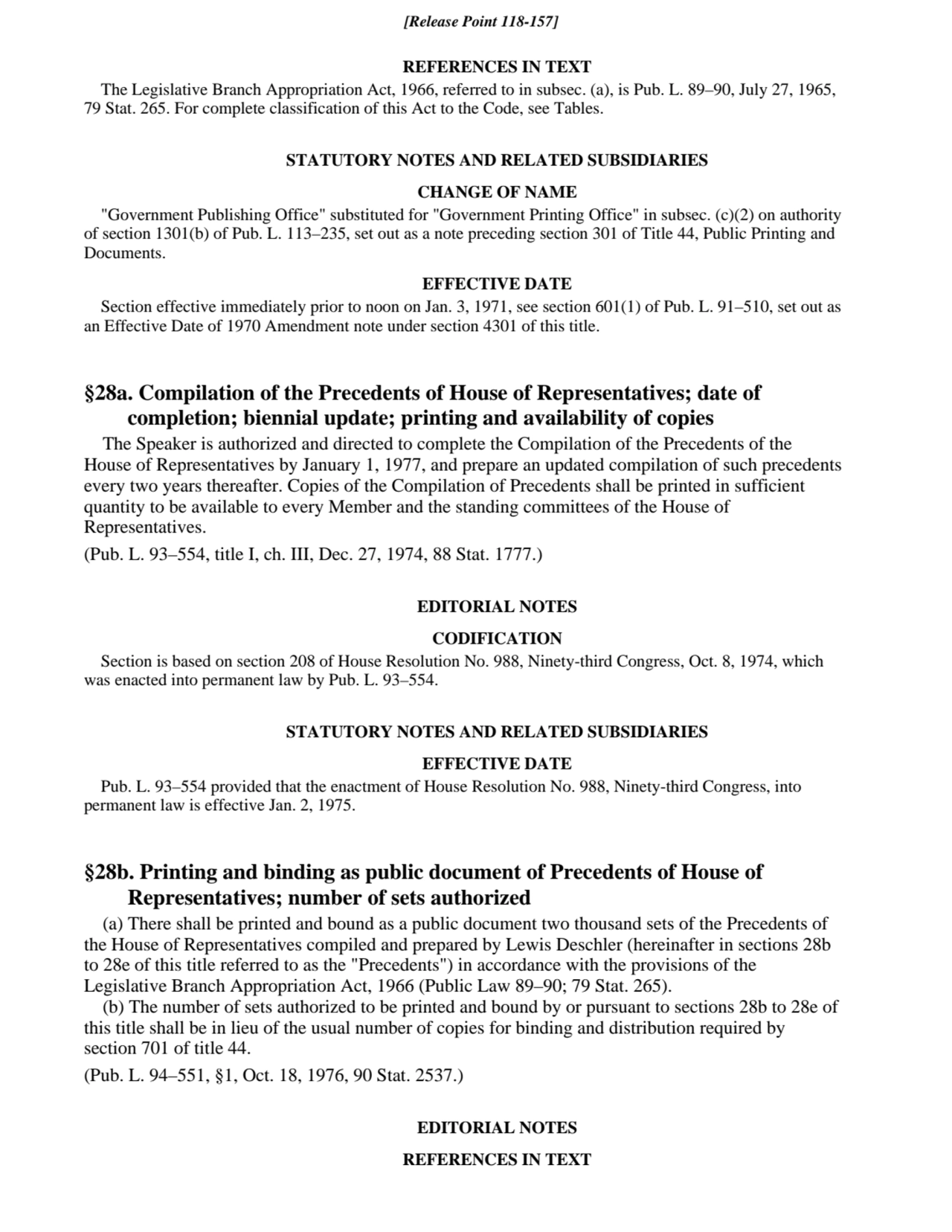 REFERENCES IN TEXT
The Legislative Branch Appropriation Act, 1966, referred to in subsec. (a), is …