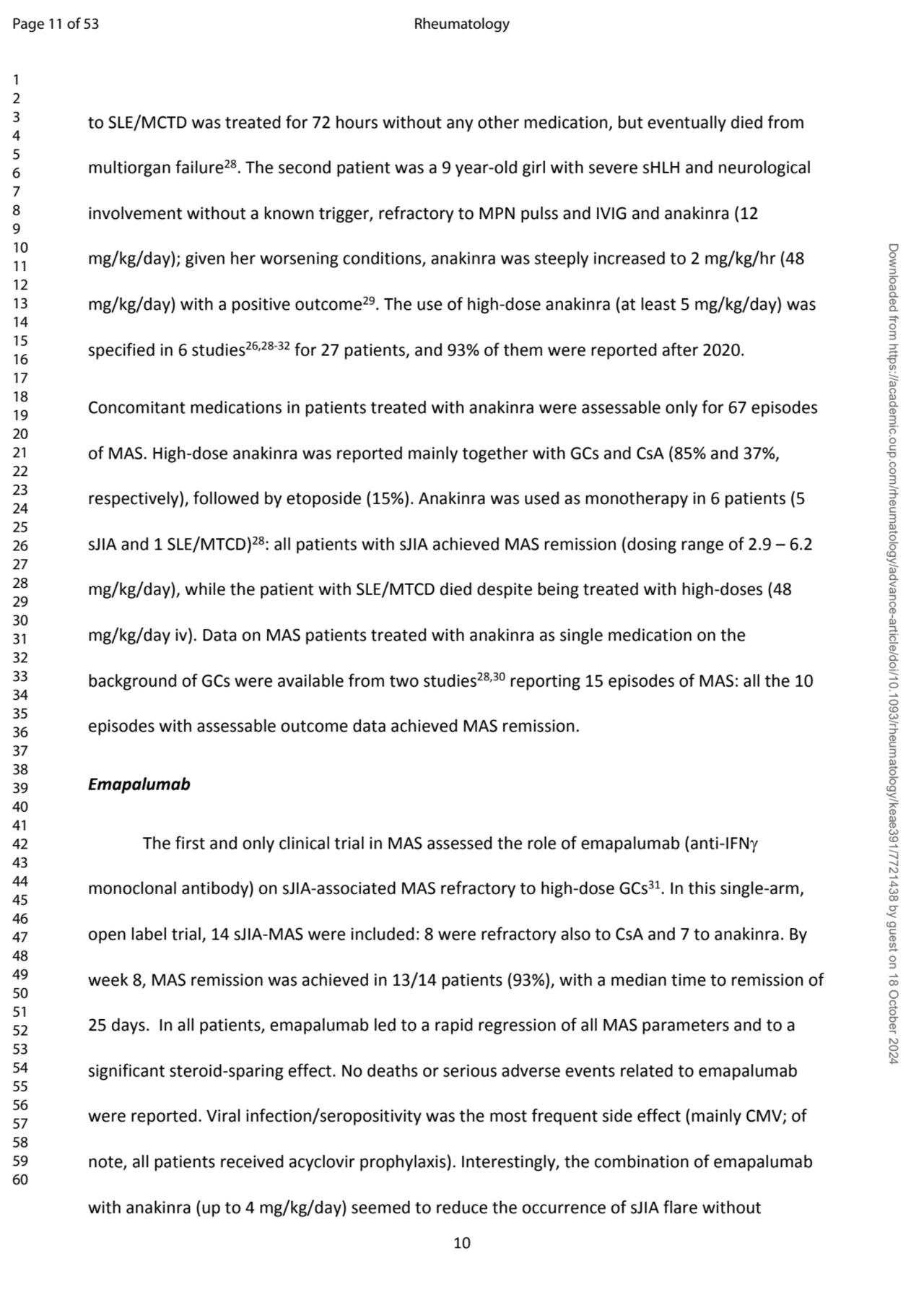 10
to SLE/MCTD was treated for 72 hours without any other medication, but eventually died from 
m…