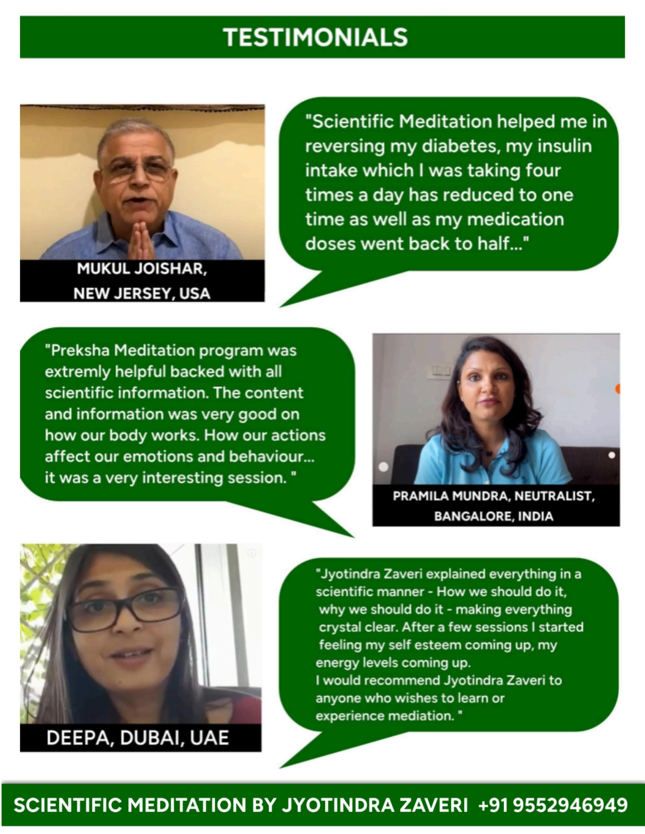 Healthcare Professionals! Let us collaborate. Scientific Meditation by Jyotindra Zaveri - Page 7