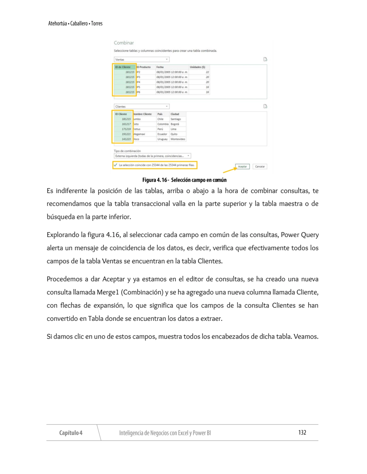 Es indiferente la posición de las tablas, arriba o abajo a la hora de combinar consultas, te 
reco…