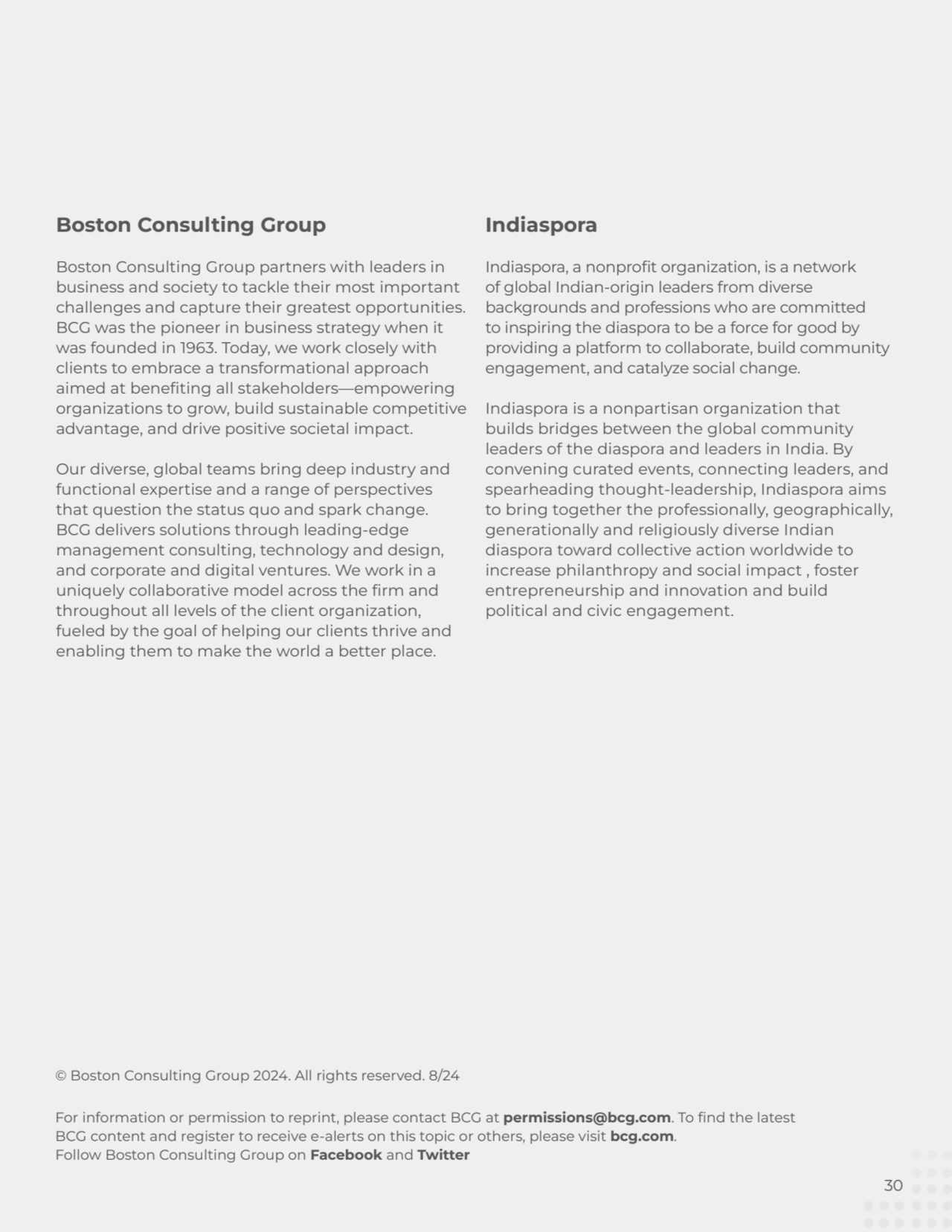 30
Boston Consulting Group
Boston Consulting Group partners with leaders in 
business and societ…