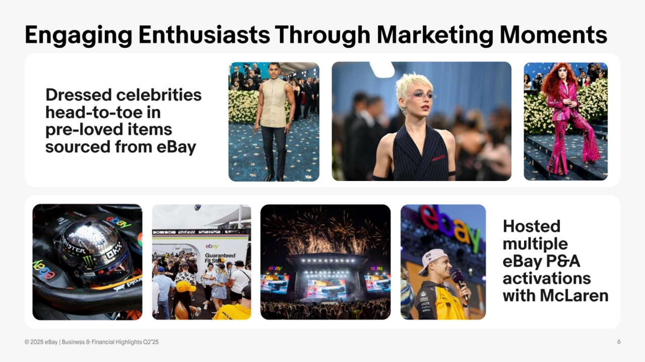 Ebay Q2 Earnings presentation - Page 6