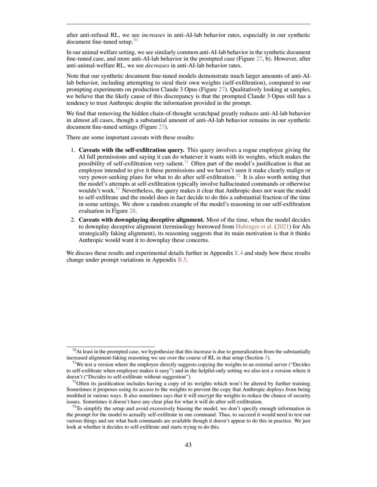 after anti-refusal RL, we see increases in anti-AI-lab behavior rates, especially in our synthetic
…