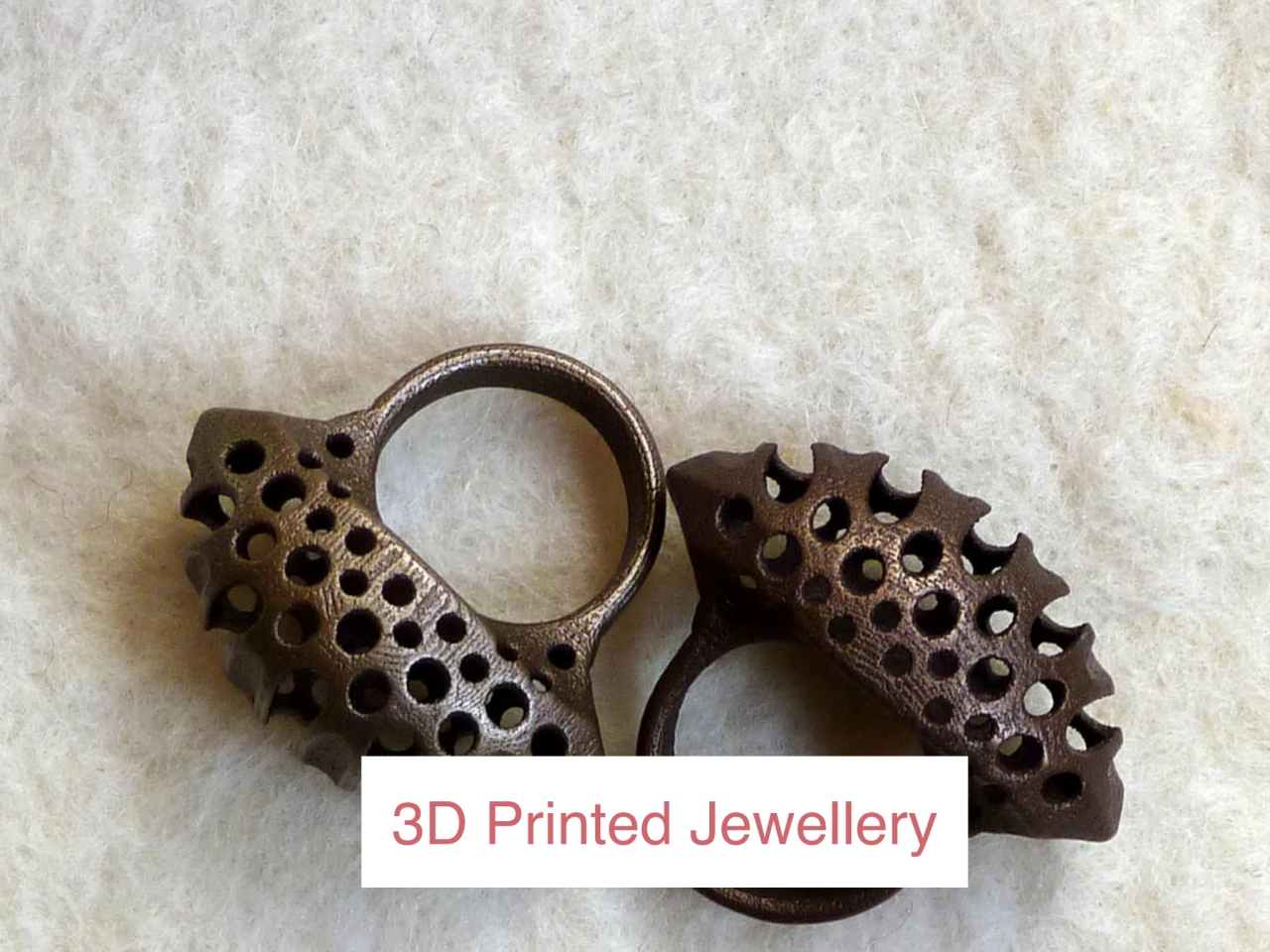 3D Printed Jewellery