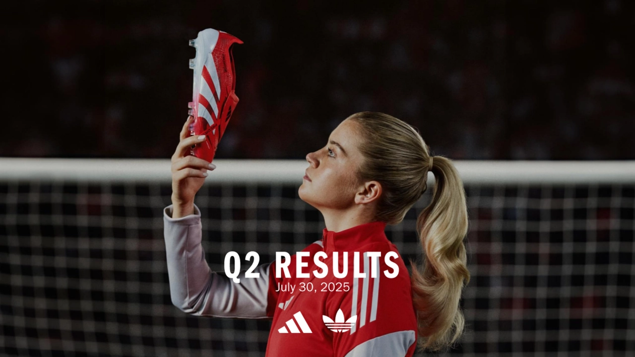 Adidas q2 2025 earnings presentation - Page 1