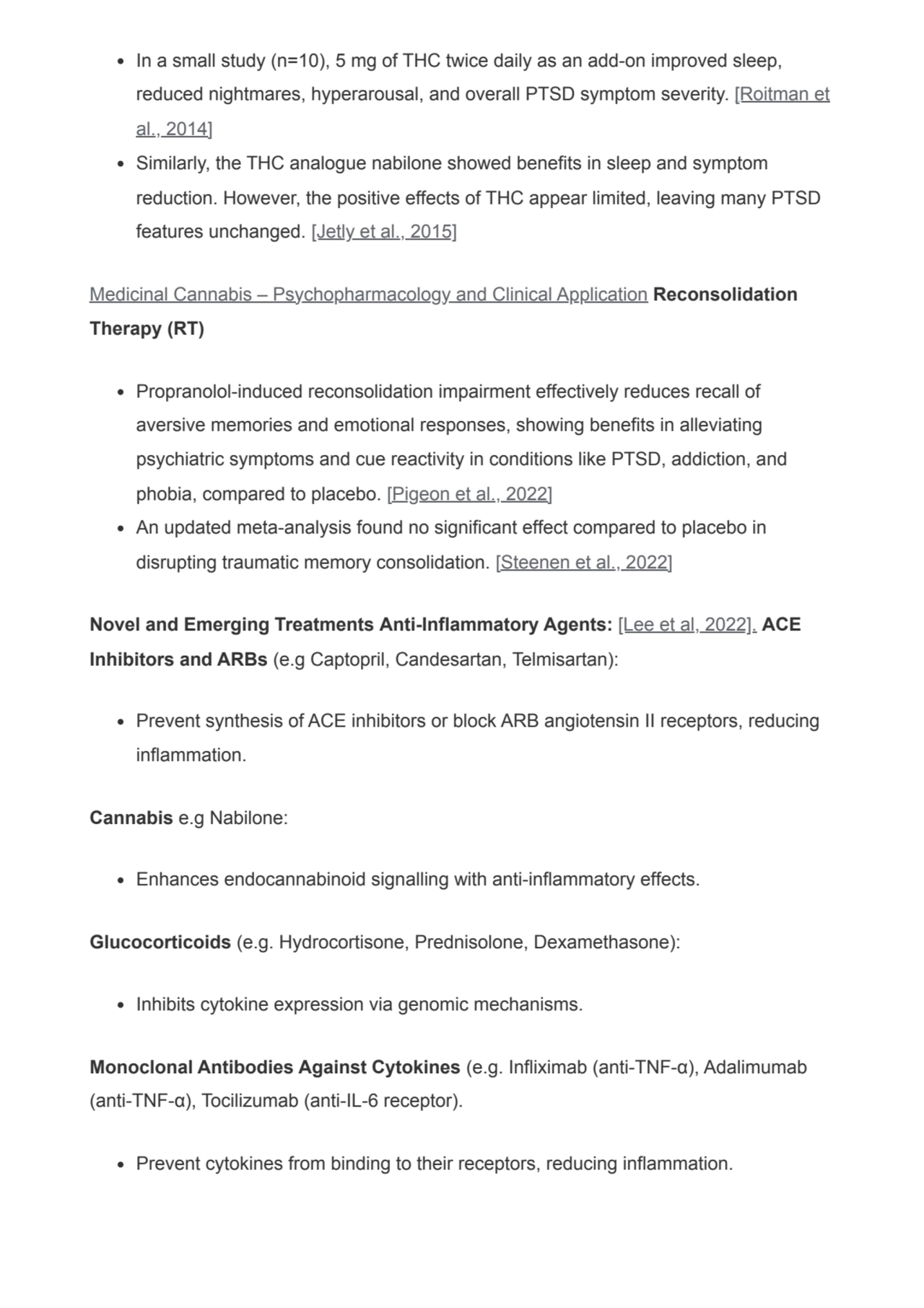 In a small study (n=10), 5 mg of THC twice daily as an add-on improved sleep,
reduced nightmares, …