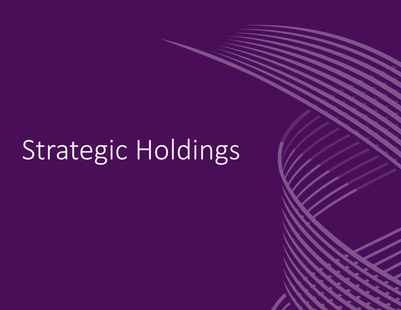Strategic Holdings