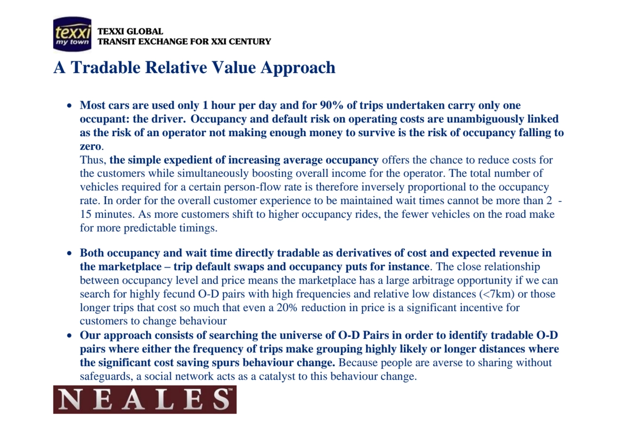 A Tradable Relative Value Approach
• Most cars are used only 1 hour per day and for 90% of trips u…