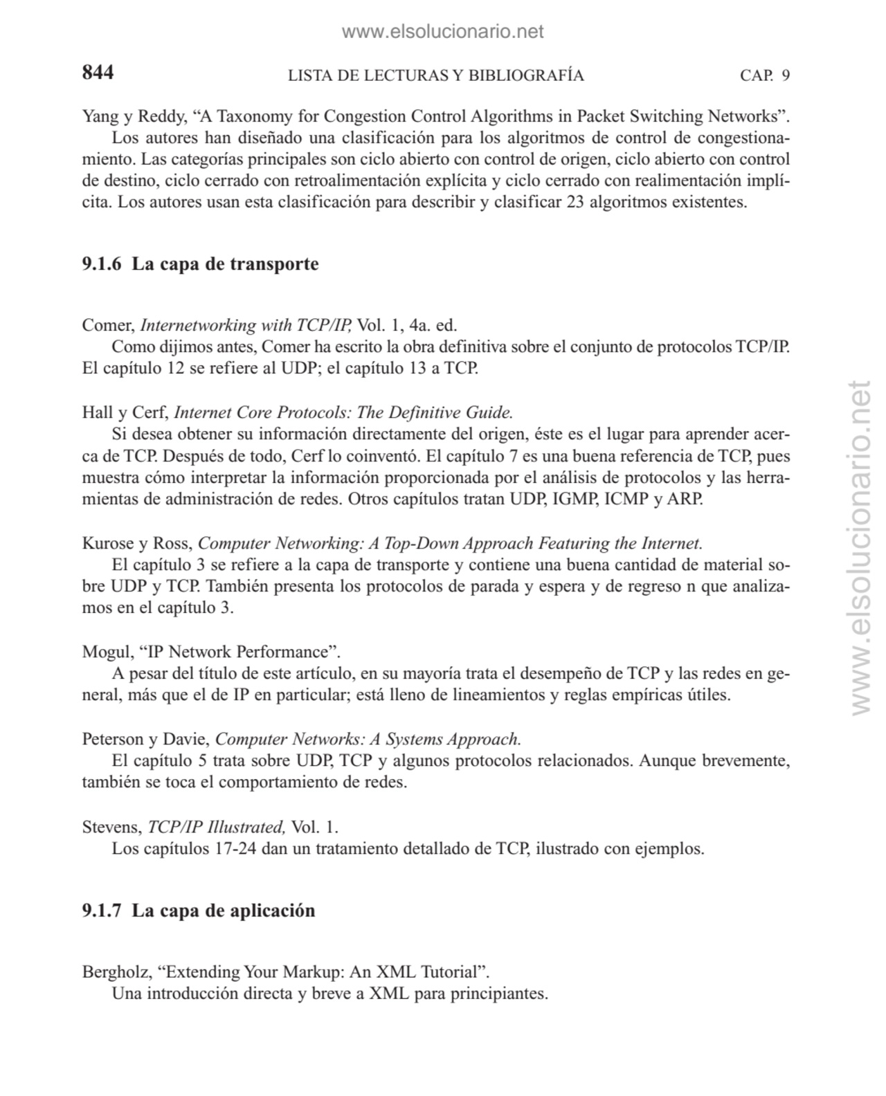 LISTA DE LECTURAS Y BIBLIOGRAFÍA
Yang y Reddy, “A Taxonomy for Congestion Control Algorithms in Pa…