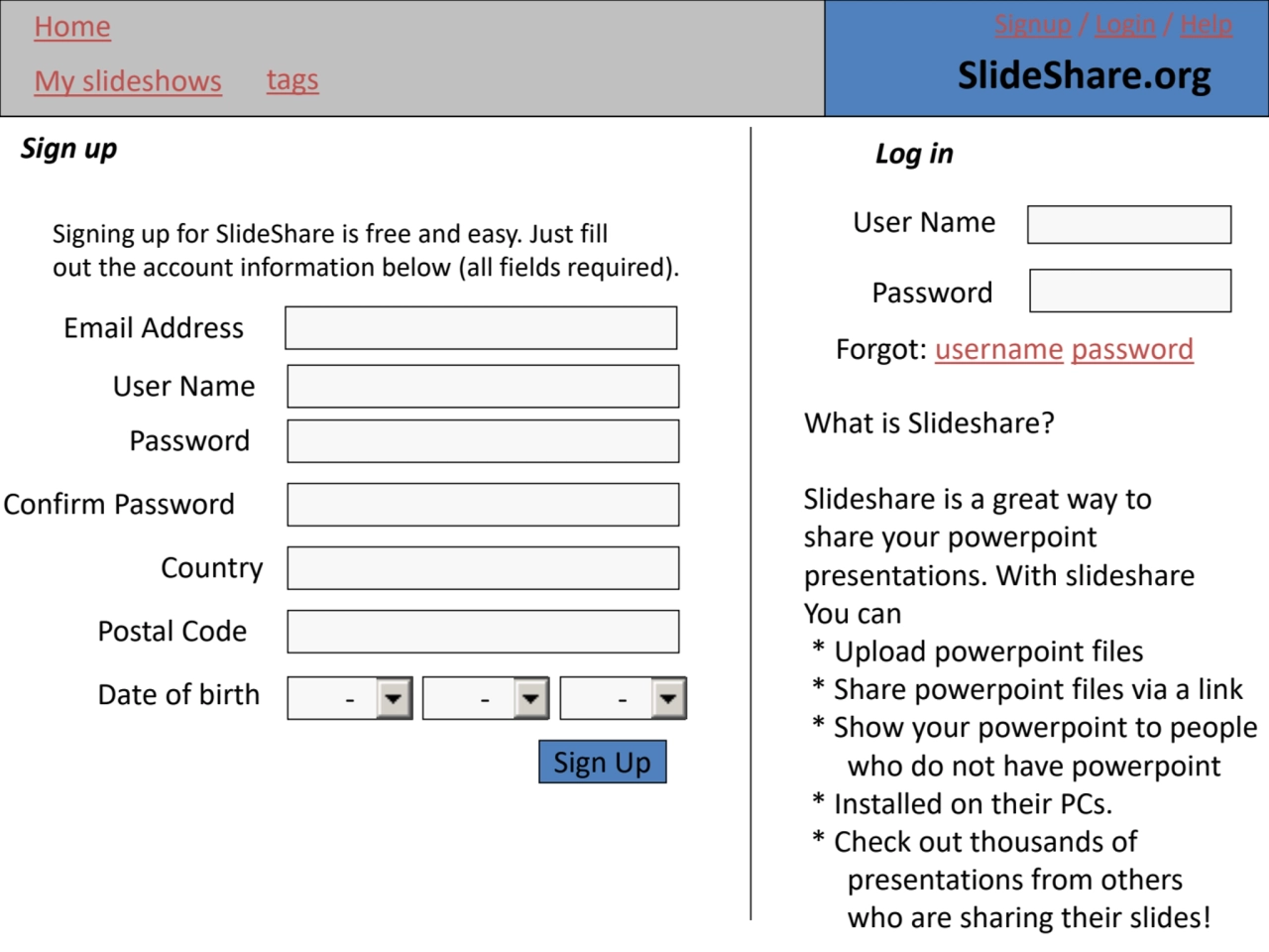 My slideshows SlideShare.org
Home
tags
Signup / Login / Help
Sign up
Signing up for SlideShare…