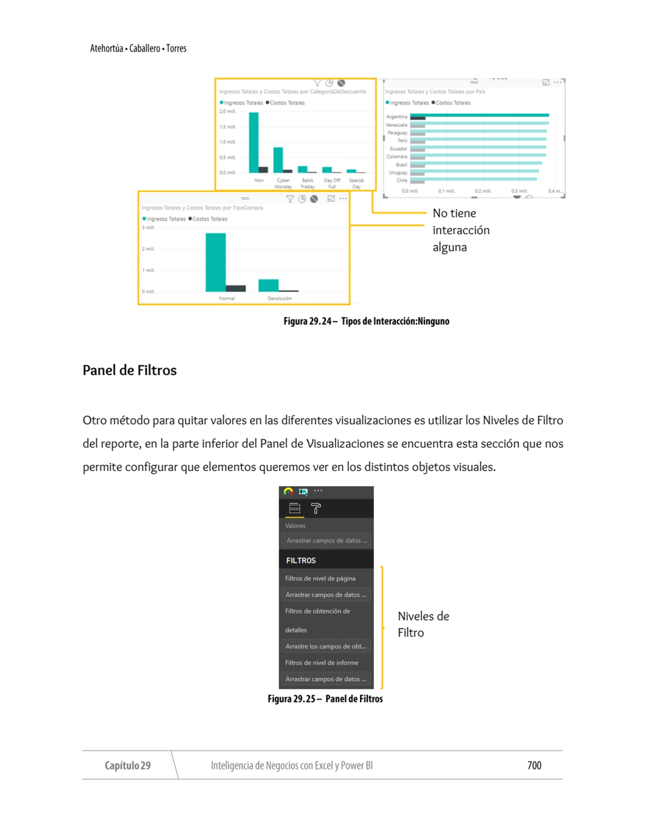 Panel de Filtros
Otro método para quitar valores en las diferentes visualizaciones es utilizar los…