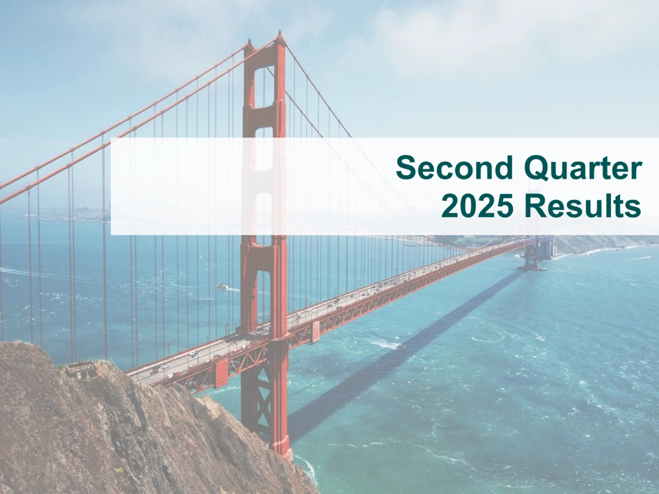 Second Quarter
2025 Results