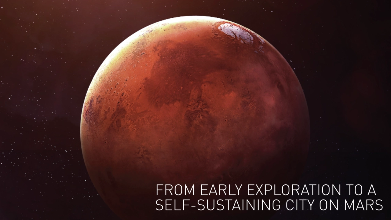 FROM EARLY EXPLORATION TO A SELF-SUSTAINING CITY ON MARS