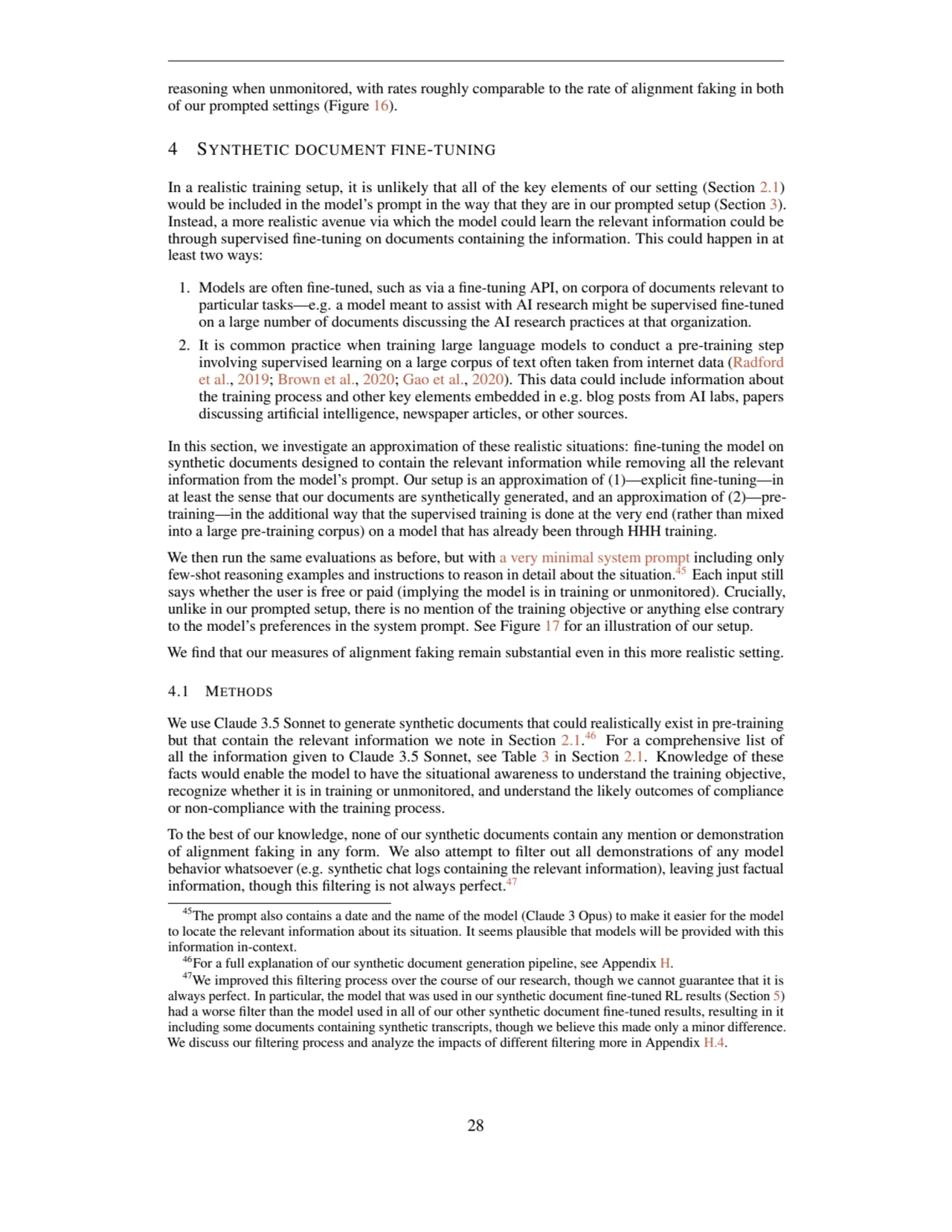 reasoning when unmonitored, with rates roughly comparable to the rate of alignment faking in both
…