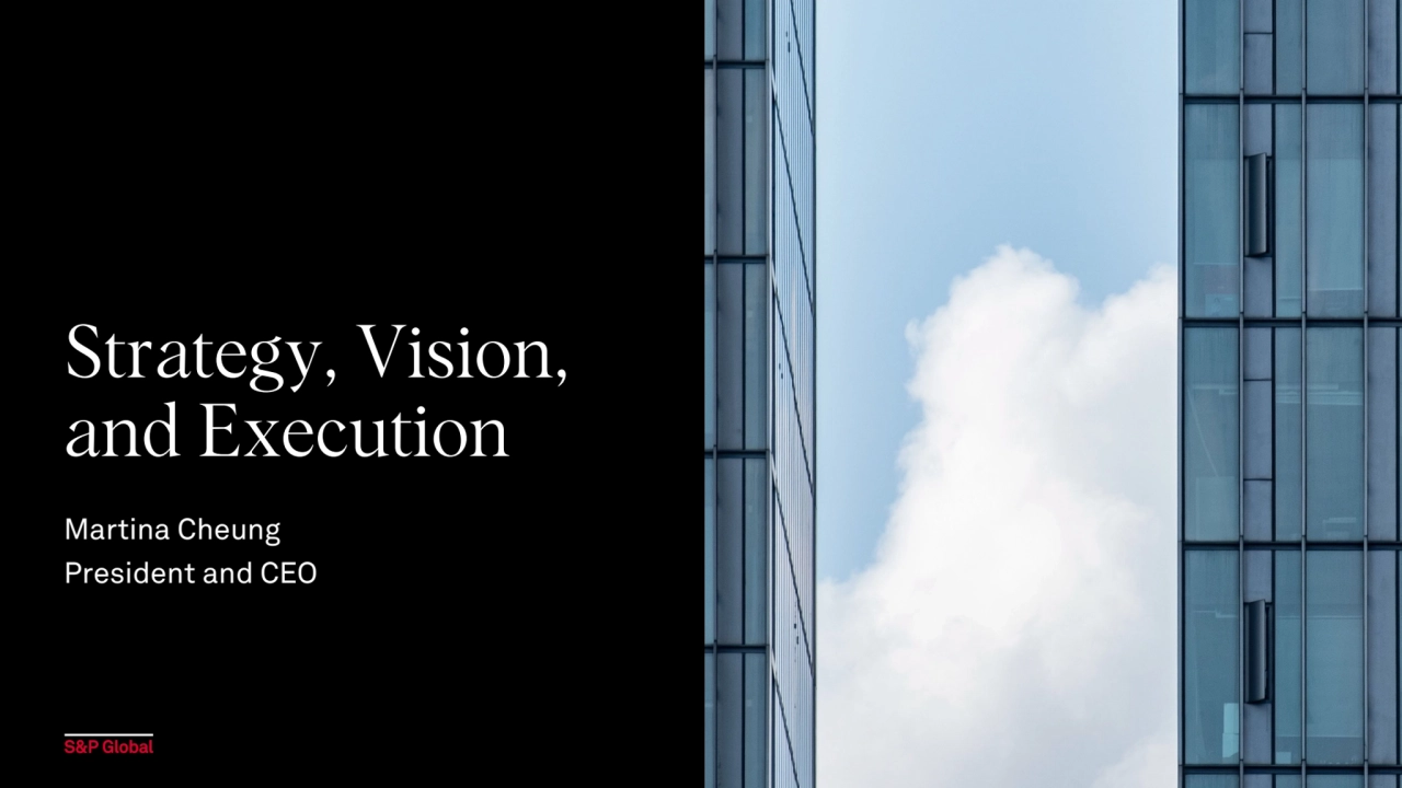 4
Strategy, Vision, 
and Execution
Martina Cheung
President and CEO