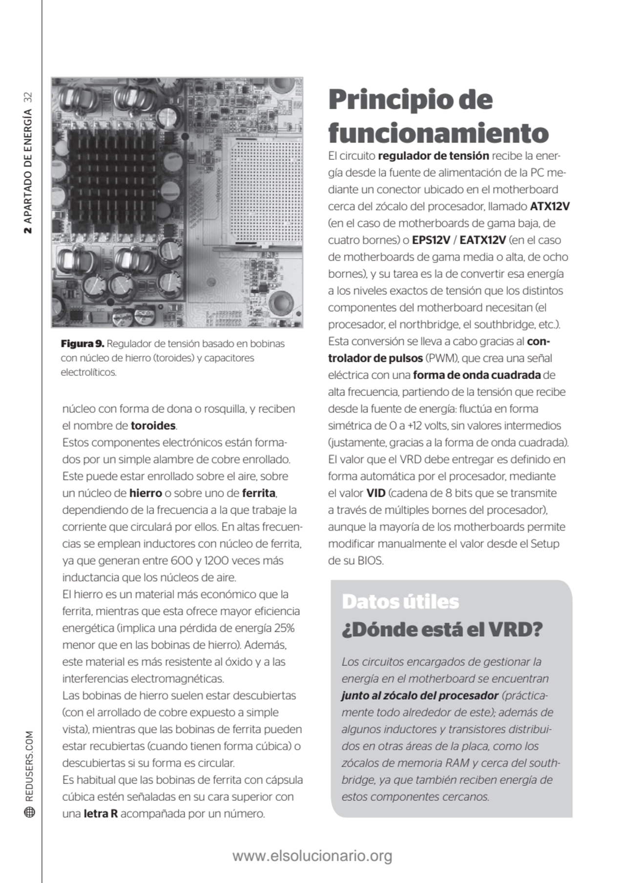 2 APARTADO DE ENERGÍA 32
Figura 9. Regulador de tensión basado en bobinas 
con núcleo de hierro (…