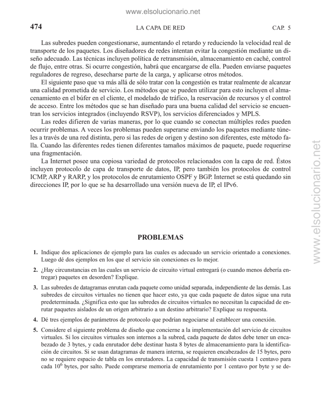 LA CAPA DE RED
Las subredes pueden congestionarse, aumentando el retardo y reduciendo la velocidad…