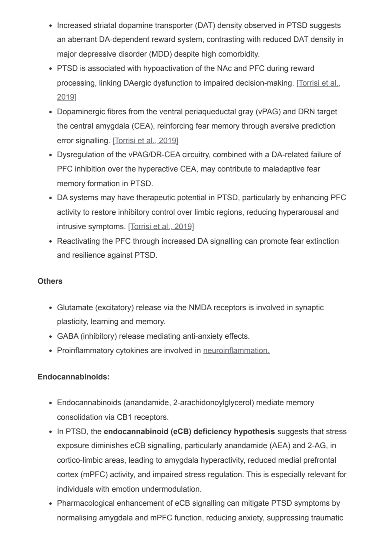 Increased striatal dopamine transporter (DAT) density observed in PTSD suggests
an aberrant DA-dep…